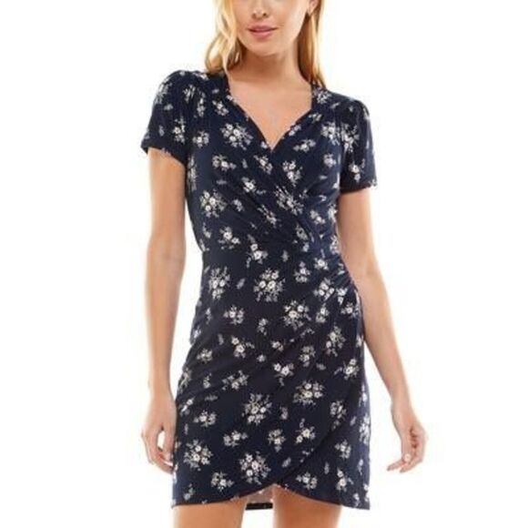 Juniors Womens Polyester Mini Dress Size S - Picture 1 of 3